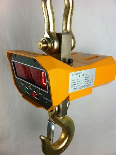 杭州万泰电子吊秤5t吊称3吨挂钩秤10吨行车秤吊磅3t无线仪表打印